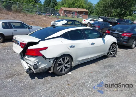 2017 Nissan Maxima 3.5 Platinum из США, поврежденный, VIN 1N4AA6AP9HC448611